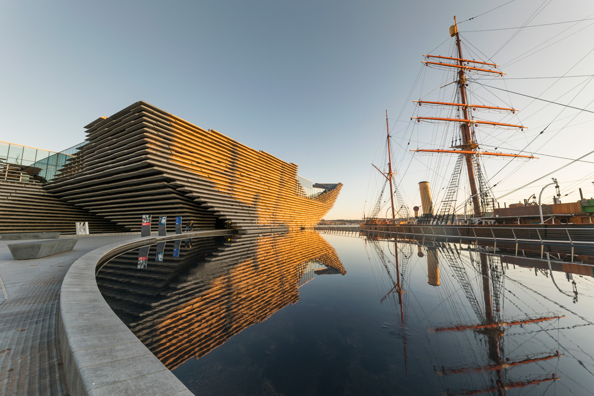 RRS Discovery and the V&A, Dundee