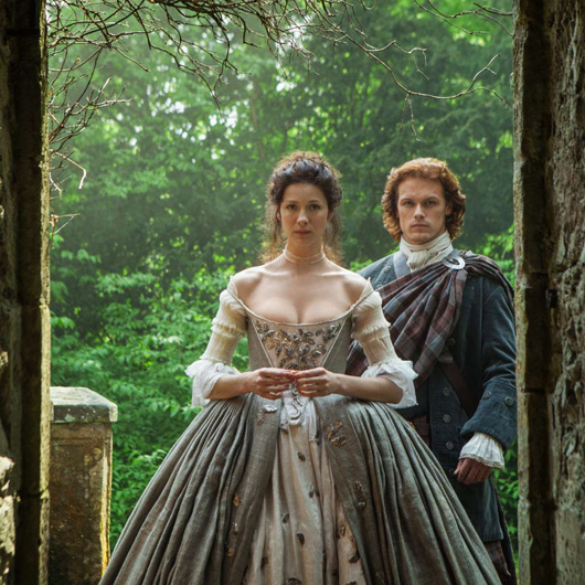Jamie and Claire Fraser from outlander